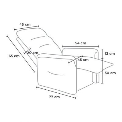 Fauteuil Sirio électrique pour seniors - Casamati