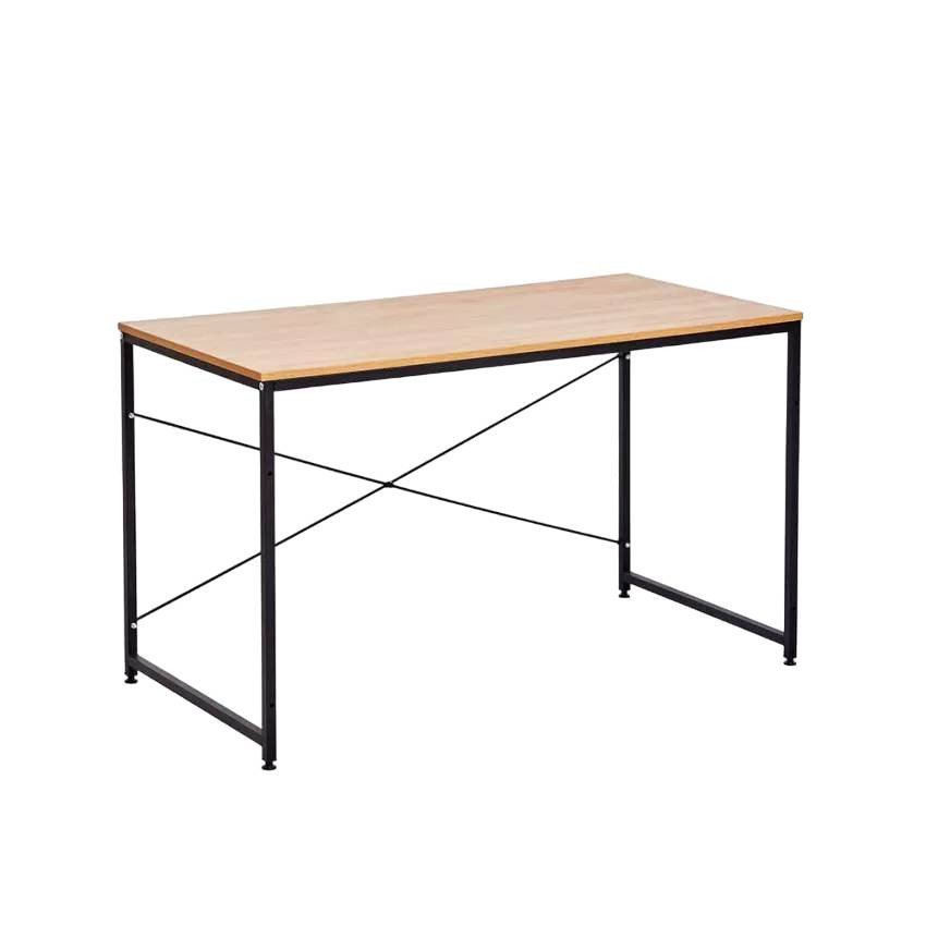 Bureau Vincenzo métal-bois 180x60 par Casamati.