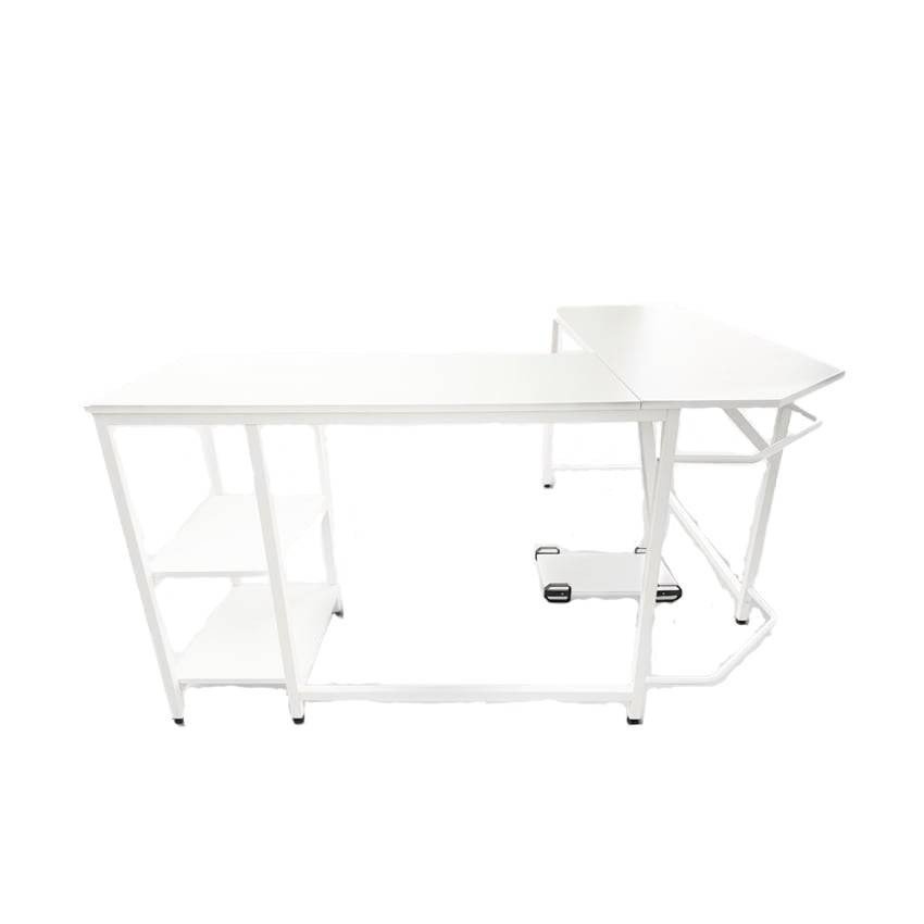Casamati: Bureau d'angle design Jacopo 148x148 en métal.