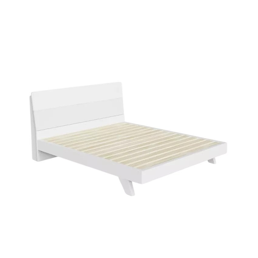 Lit double moderne 160x190 en bois - Casamati