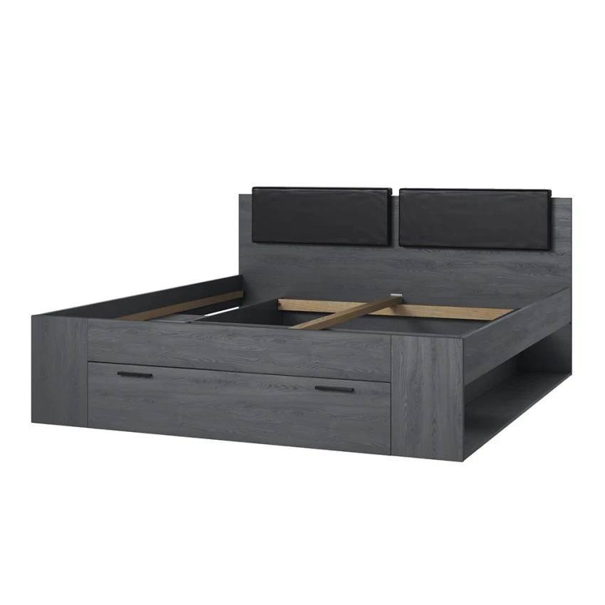 Lit double 180x200 avec sommier Fluido - Casamati
