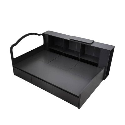 Lit 120x190 robuste avec rangement - Casamati RiparoBlu