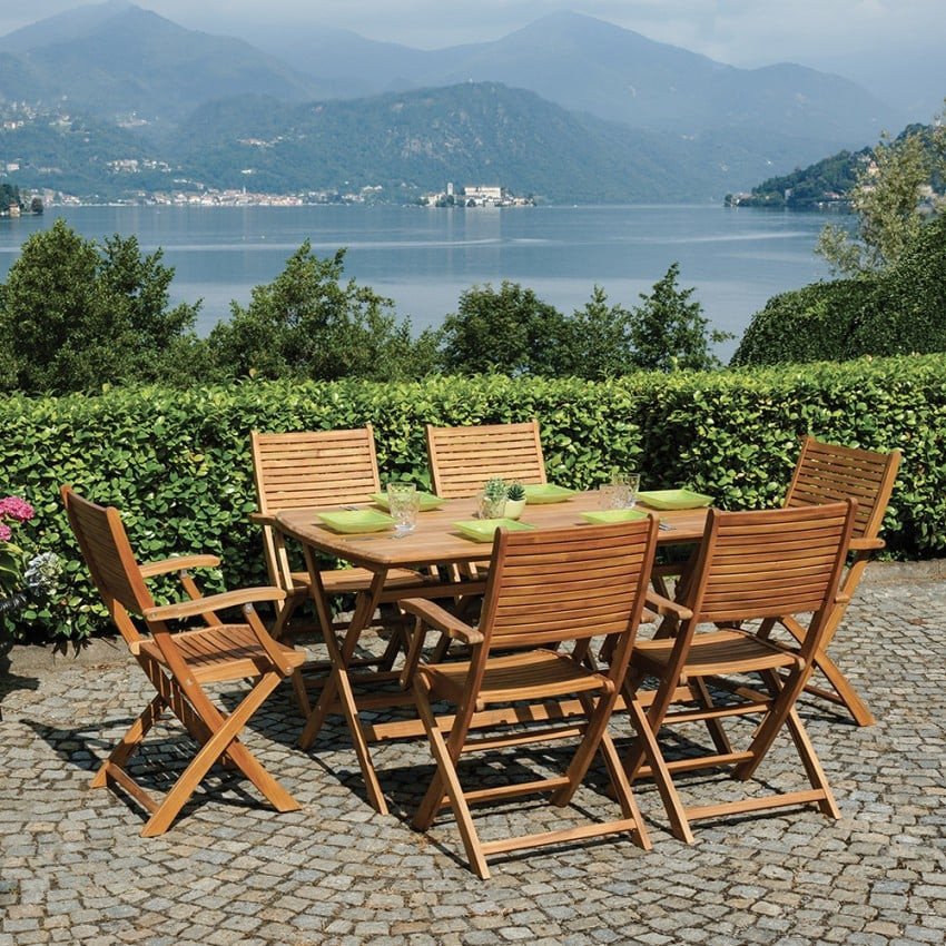 Table pliante bois 140x80 cm Recta - Casamati