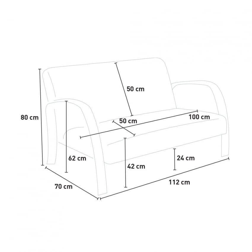 Fauteuil Palma nana en bois et tissu - Casamati
