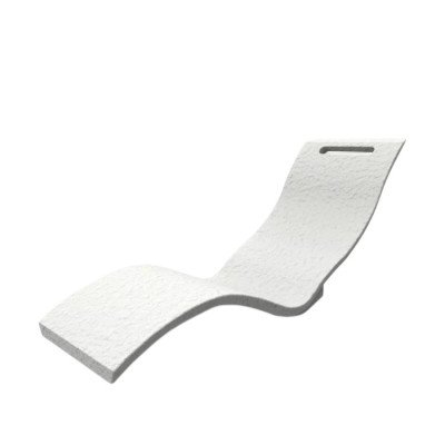 Casamati: Chaise longue spa design Corsica élégante.