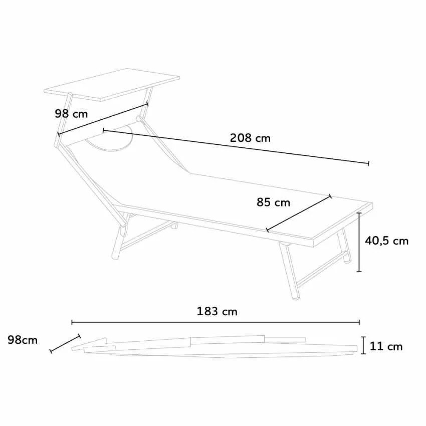 Chaises longues pro Rio - Casamati