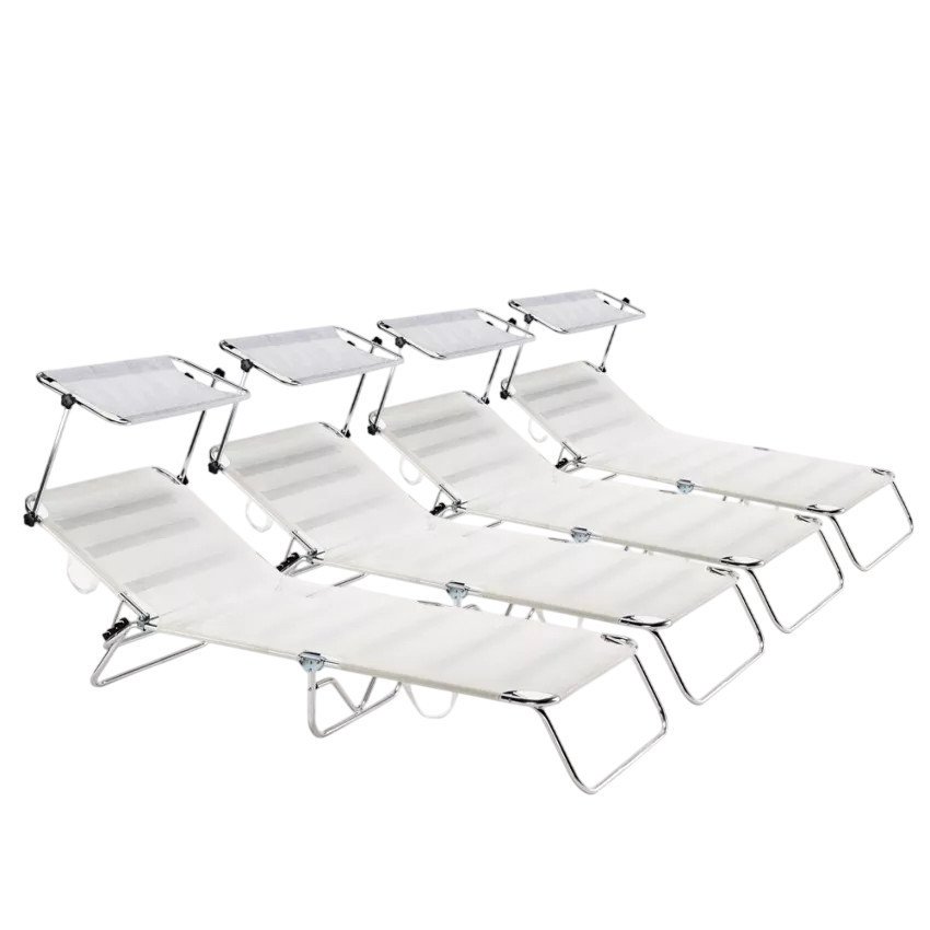 Chaises longues Sardegna par Casamati : élégance et confort.