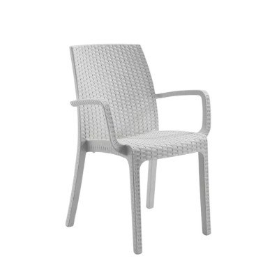 Chaise empilable Viola - Casamati, style et confort extérieur.