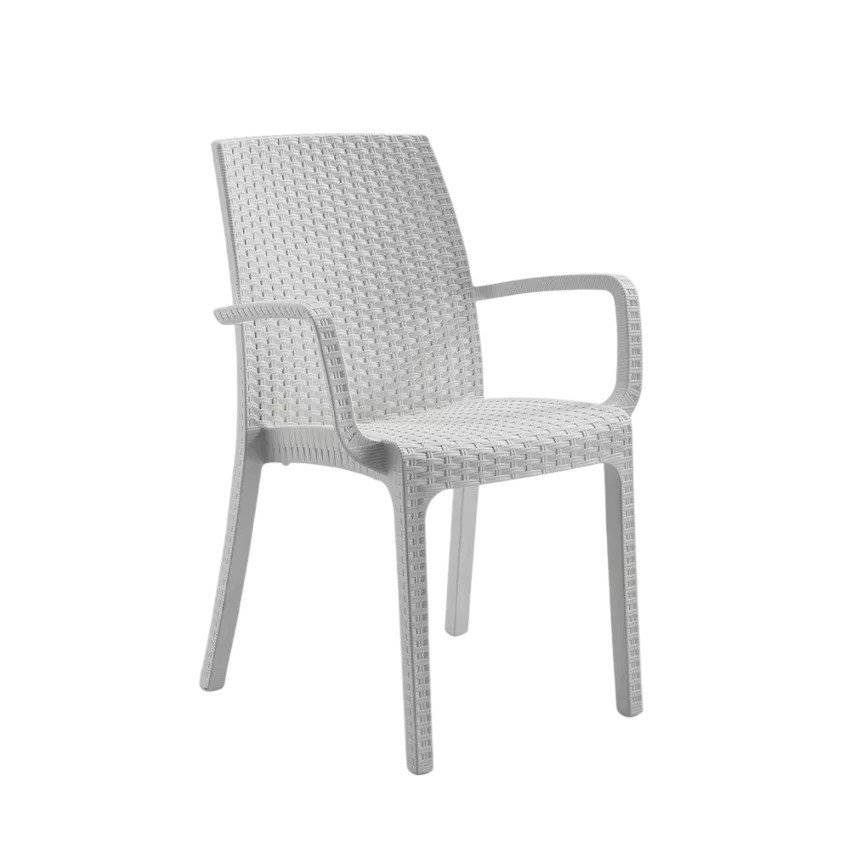 Chaise empilable Viola - Casamati, style et confort extérieur.