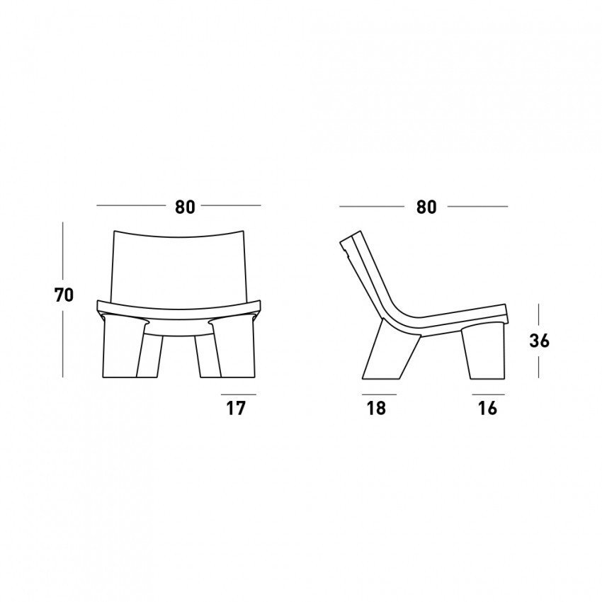 Fauteuil Lounge Crisantemo - Casamati Maison & Jardin