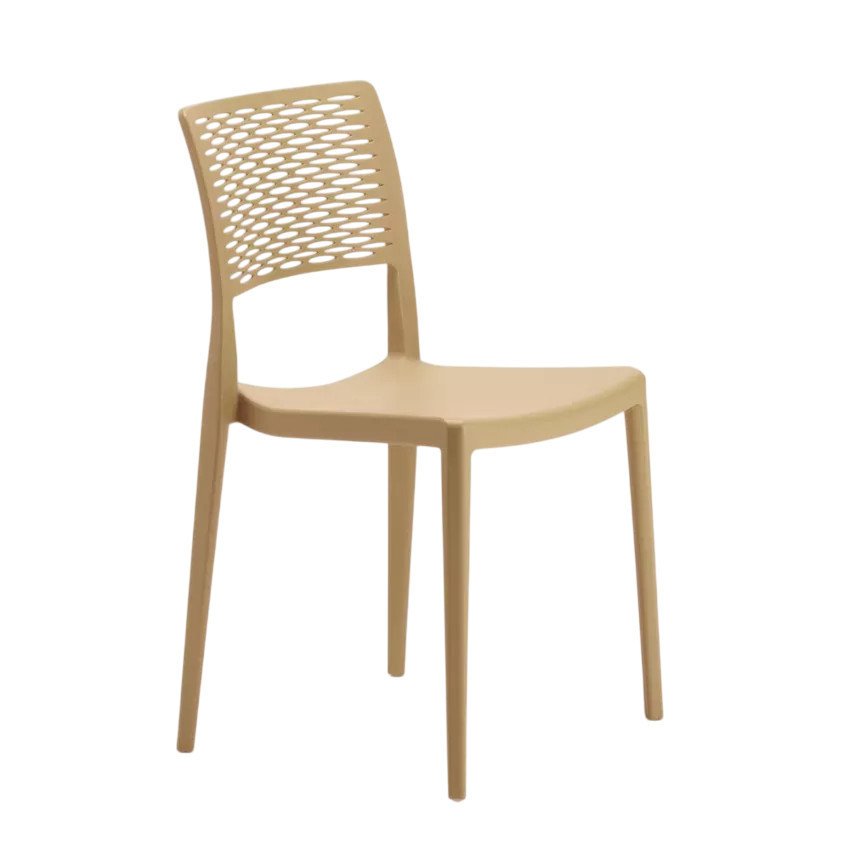 Chaise empilable Ranuncolo - Casamati, légère et polyvalente.