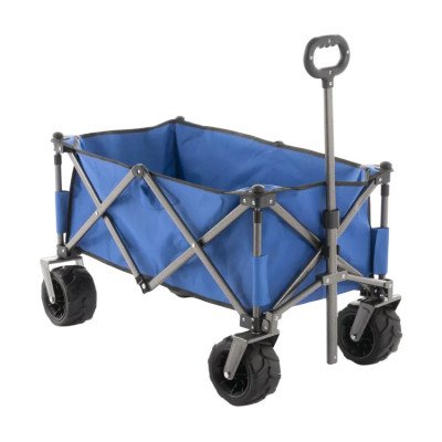 Chariot pliable 100kg Casamati pour plage et jardin.
