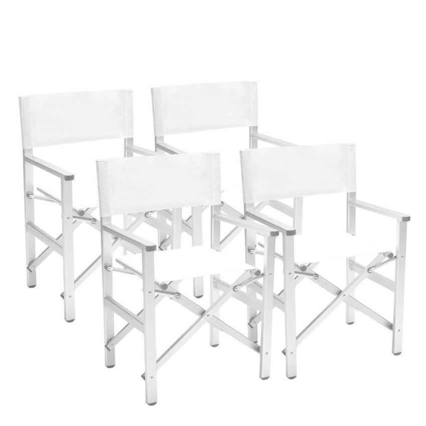 Chaises pliantes Fellini - Casamati: plage & jardin.