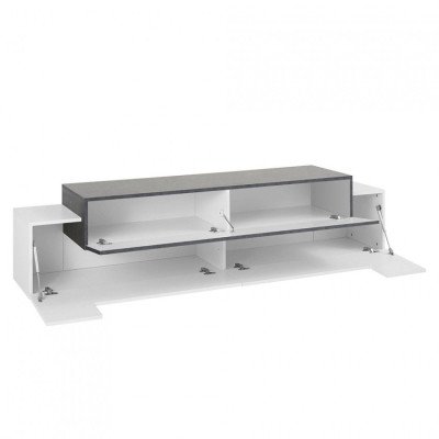 Casamati: Meuble TV Forma, design moderne, 200cm.