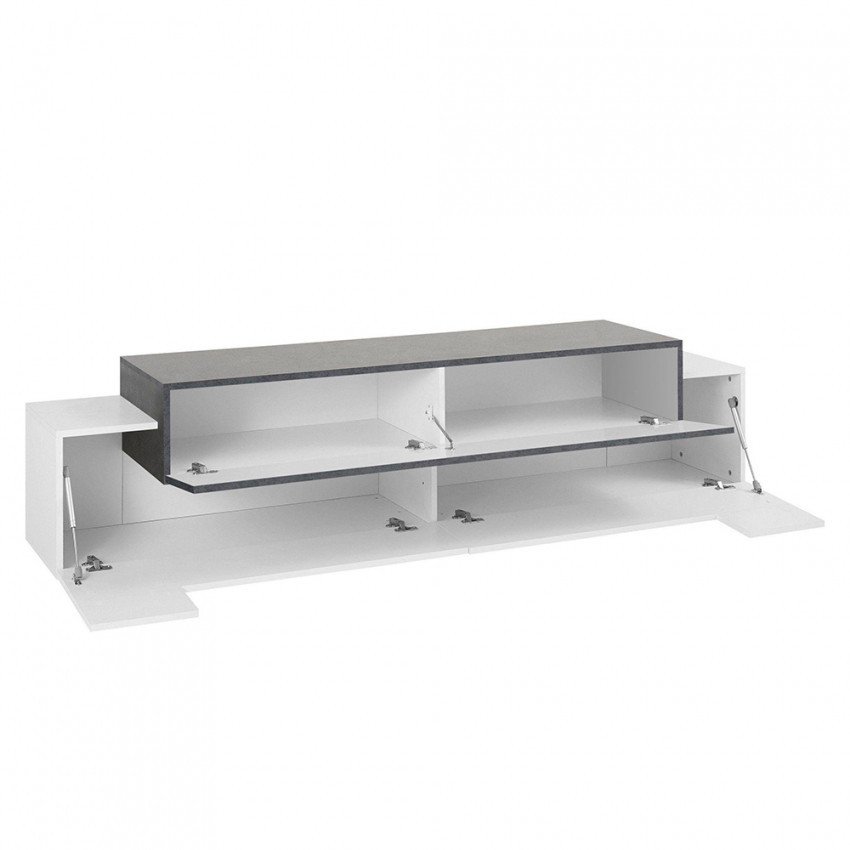 Casamati: Meuble TV Forma, design moderne, 200cm.