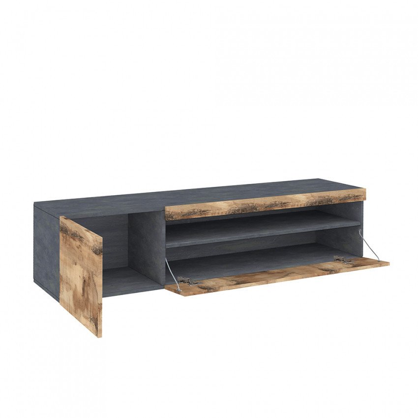 Meuble TV industriel 155cm Steel B - Casamati