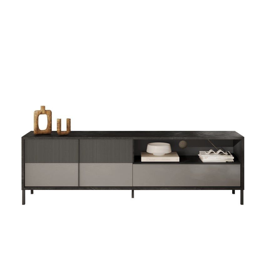 Meuble TV moderne Kubo 205x40x44cm - Casamati