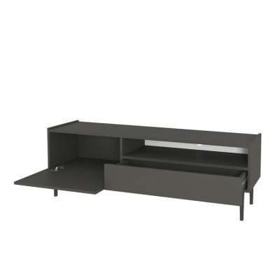 Meuble TV moderne noir Natura - Casamati