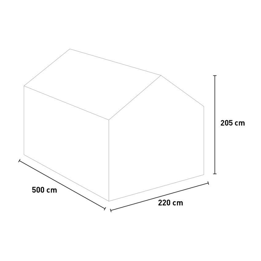 Serre AerisL en alu polycarbonate - Casamati