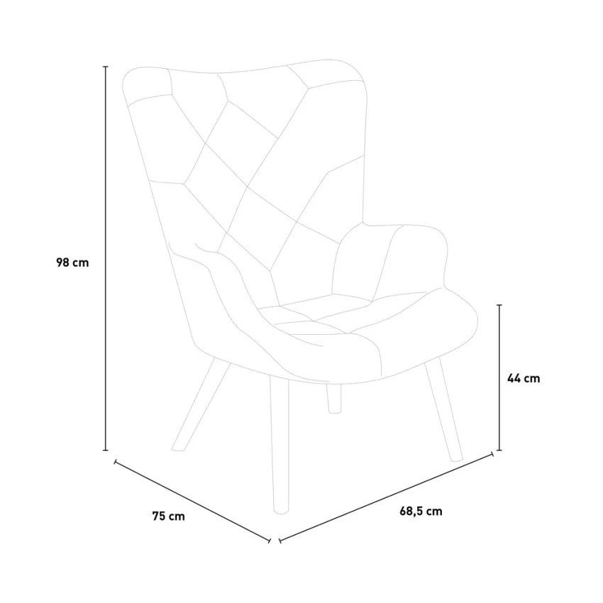 Fauteuil Icarus scandinave par Casamati : style unique.
