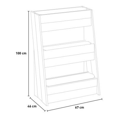 Casamati: Jardinière verticale OrtoInclinato 67x46x100cm