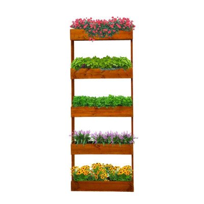 Casamati: Jardinière verticale 5 bacs pour balcon/terrasse