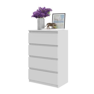 Cassettiera a 4 cassetti Comodino Credenza Marie
